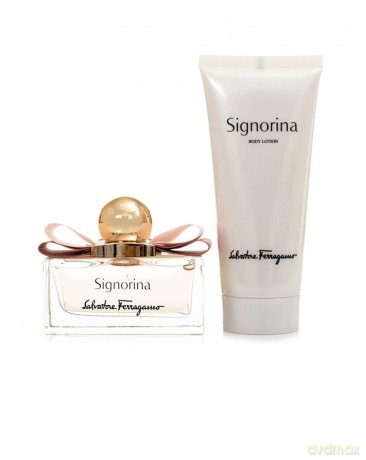 Salvatore Ferragamo Signorina - EDP 50 ml + body lotion 100 ml for women