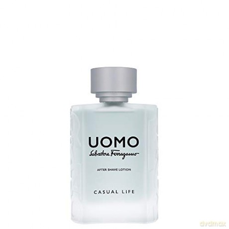 Salvatore Ferragamo Uomo Casual Life - aftershave water - Volume: 100 ml for men