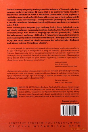 Działalność Instytutu Wschodniego W Warszawie 1926-1939 (twarda) - Ireneusz Piotr Maj [KSIĄŻKA]
