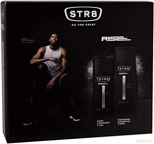 STR8 Rise - deodorant with spray 75 ml + shower gel 250 ml for men