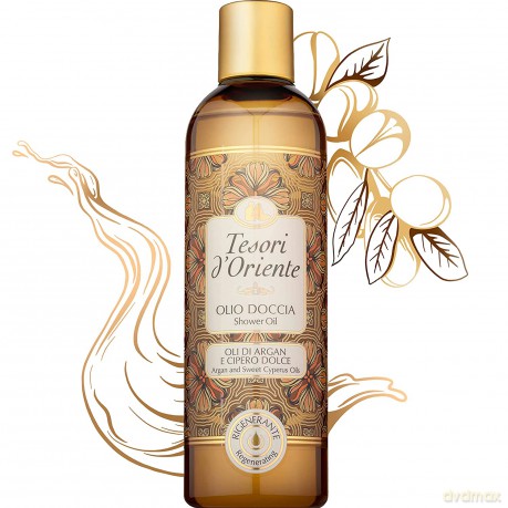 Tesori d´Oriente Argan and cypress oil - Volume: 250 ml for women