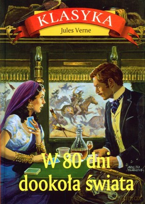 W 80 Dni Dookoła Świata Klasyka Wyd.2008 (twarda) - Jules Verne [KSIĄŻKA]