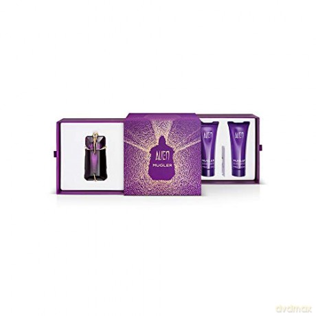 Thierry Mugler Alien - EDP 60 ml (refillable) + body lotion 100 ml + shower cream 100 ml for women