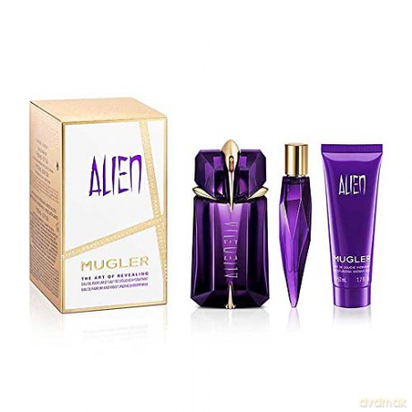 Thierry Mugler Alien - EDP 60 ml + EDP 10 ml + body lotion 50 ml for women
