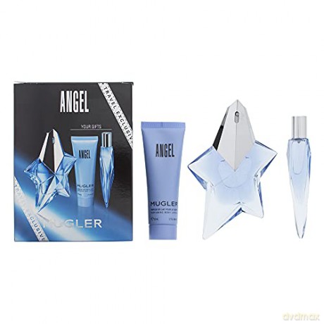 Thierry Mugler Angel - EDP 50 ml (refillable) + EDP 10 ml + shower gel 50 ml for women