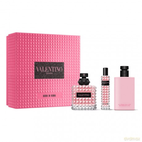 Valentino Valentino Donna Born In Roma - EDP 50 ml + body lotion 100 ml + EDP 15 ml for women