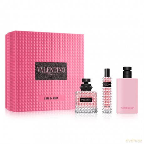 Valentino Valentino Donna Born In Roma - EDP 50 ml + body lotion 100 ml + EDP 15 ml for women