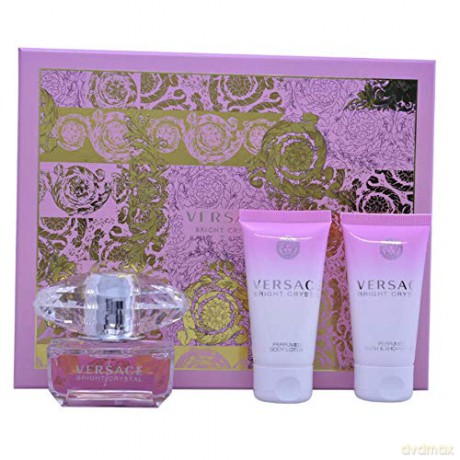 Versace Bright Crystal - EDT 50 ml + body lotion 50 ml + shower gel 50 ml for women