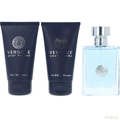 Versace Pour Homme - EDT 50 ml + shower gel 50 ml + aftershave 50 ml for men