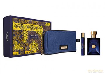 Versace Versace Pour Homme Dylan Blue - EDT 100 ml + EDT 10 ml + cosmetic bag for men