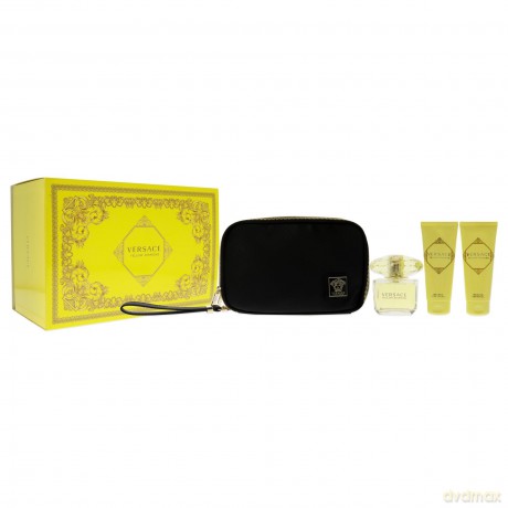 Versace Yellow Diamond - EDT 90 ml + body lotion 100 ml + shower gel 100 ml + cosmetic bag for women
