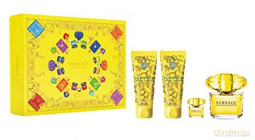 Versace Yellow Diamond - EDT 90 ml + body lotion 100 ml + shower gel 100 ml + EDT 5 ml for women