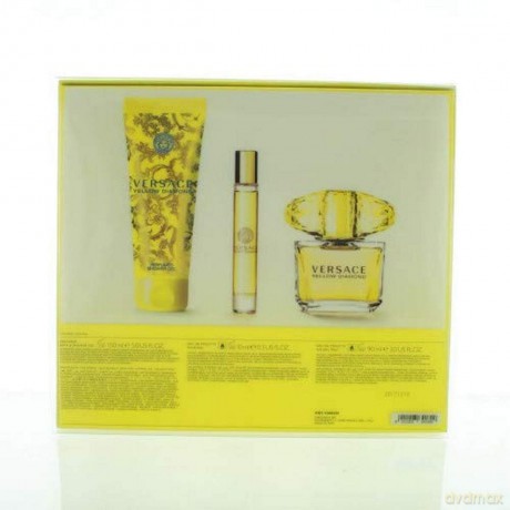 Versace Yellow Diamond - EDT 90 ml + body lotion 150 ml + EDT 10 ml for women