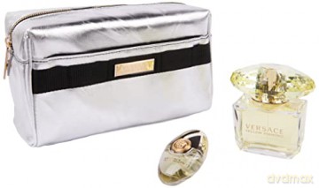 Versace Yellow Diamond - EDT 90 ml + EDT 10 ml + cosmetic bag for women