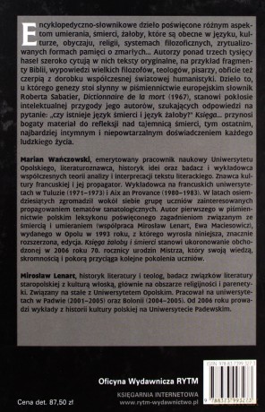 Księga Żałoby I Śmierci (twarda) - Marian Wańczowski, Mirosław Lenart [KSIĄŻKA]