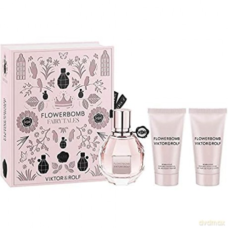 Viktor & Rolf Flowerbomb - EDP 50 ml + body lotion 50 ml + shower gel 50 ml for women