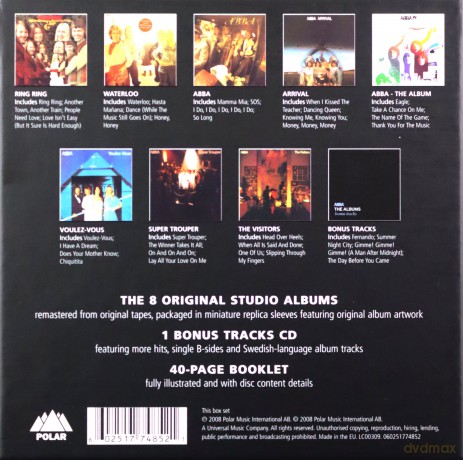 Abba: The Albums Box [9CD]