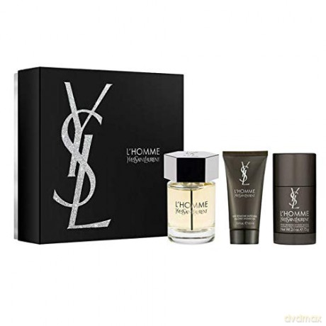Yves Saint Laurent L´Homme - EDT 100 ml + aftershave 50 ml + shower gel 50 ml for men