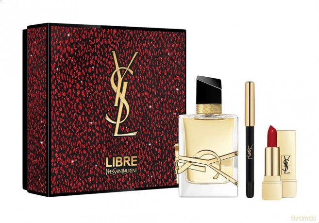 Yves Saint Laurent Libre - EDP 50 ml + lipstick + eyeliner for women
