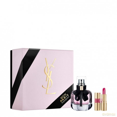 Yves Saint Laurent Mon Paris - EDP 30 ml + lipstick 1.6 g for women
