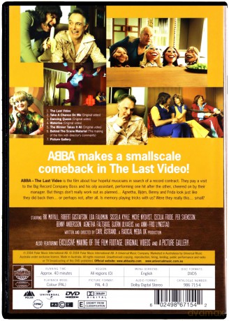 Abba: The Last Video [DVD]