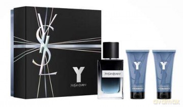 Yves Saint Laurent Y - EDP 60 ml + aftershave 50 ml + shower gel 50 ml for men