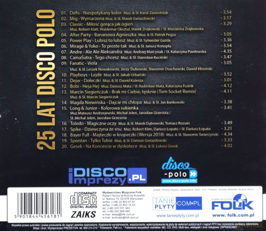 25 Lat Disco Polo vol. 1 [CD]