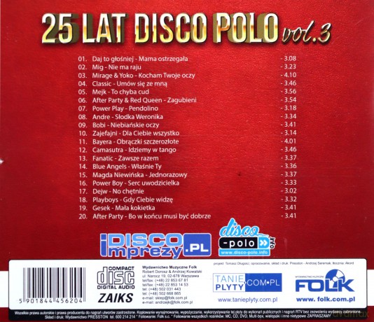 25 Lat Disco Polo vol. 3 [CD]