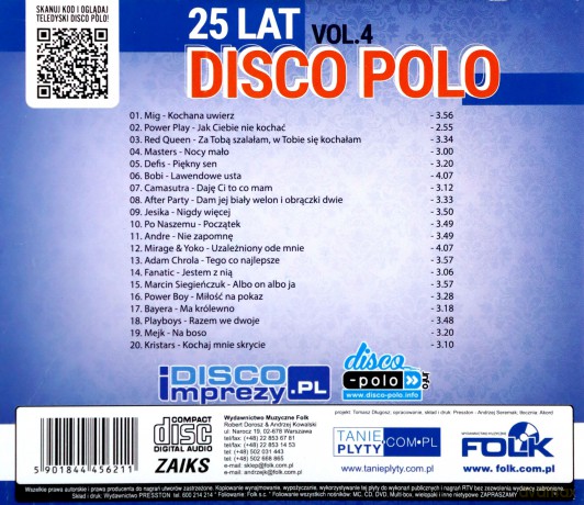 25 Lat Disco Polo vol. 4 [CD]
