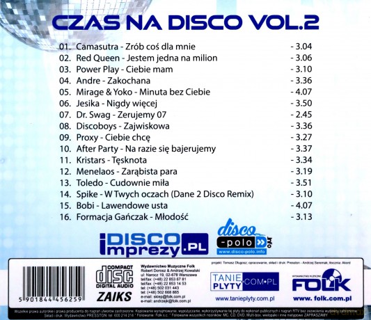 Czas Na Disco vol. 2 [CD]