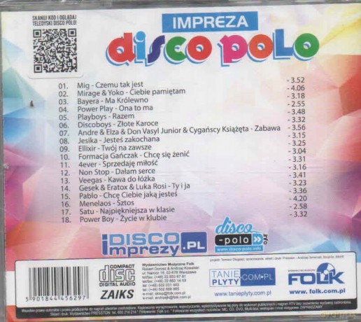 Impreza Disco Polo [CD]