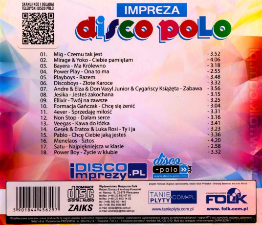 Impreza Disco Polo [CD]