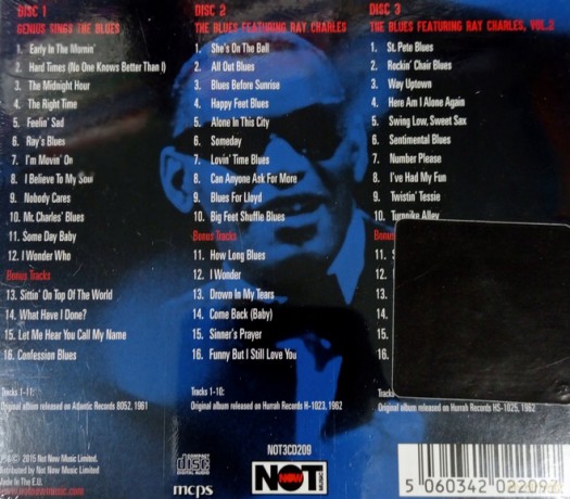 Ray Charles: Sings The Blues [3CD]