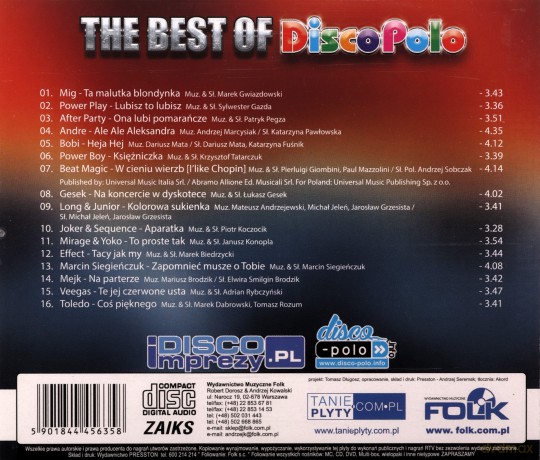 The Best Of Disco Polo vol. 1 [2CD]
