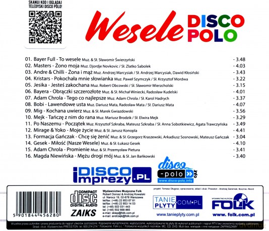 Wesele Disco Polo [CD]