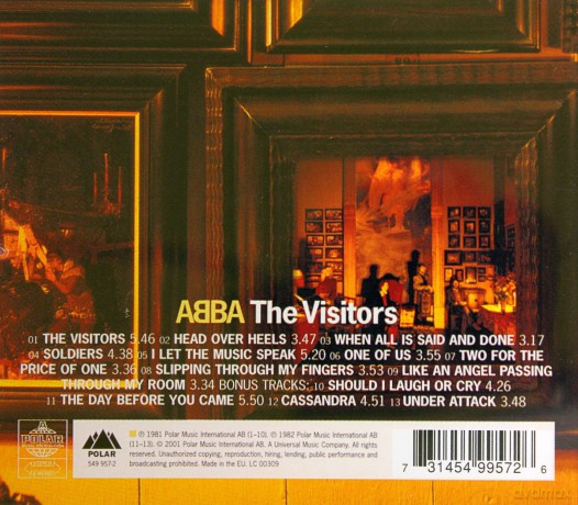 Abba: The Visitors [CD]