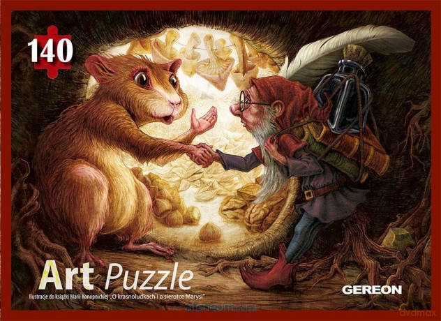 GEREON 140 el. - Spotkanie chomika [PUZZLE]