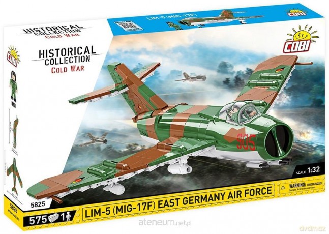 HC Cold War Myśliwiec Lim-5 MiG-17F NRD [KLOCKI]