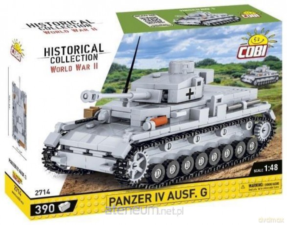 HC WWII Czołg średni Panzerkampfwagen IV [KLOCKI]