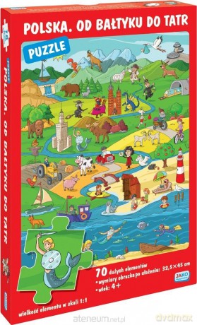 JAKO 70 el.. Polska. Od Bałtyku do Tatr [PUZZLE]