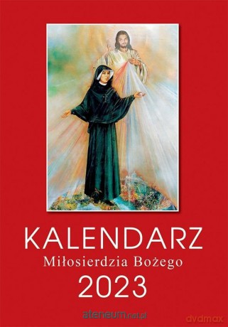 Kalendarz 2023 Miłosierdzia Bożego kieszonkowy [KALENDARZ]