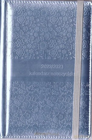 Kalendarz nauczyciela 2022/2023 niebieski perła [KALENDARZ]