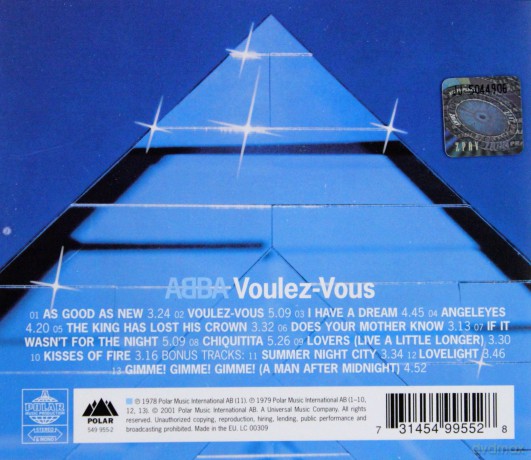 Abba: Voulez-Vous [CD]