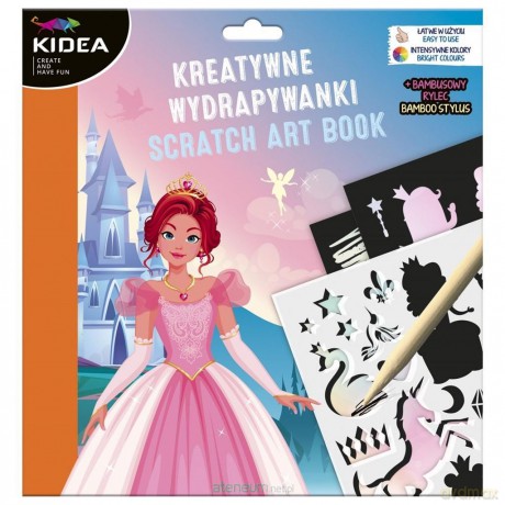 Kreatywne wydrapywanki z szablonami C