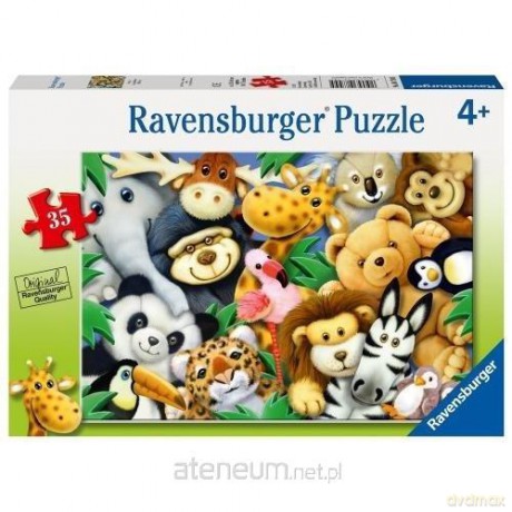 RAVENSBURGER 35 el. Pluszaki [PUZZLE]