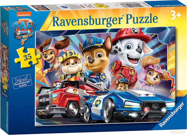 RAVENSBURGER 35 el. Psi Patrol Film [PUZZLE]