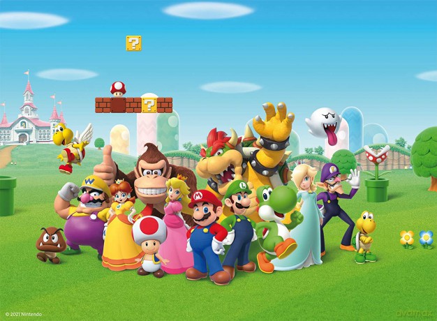 RAVENSBURGER XXL 200 el. Super Mario [PUZZLE]