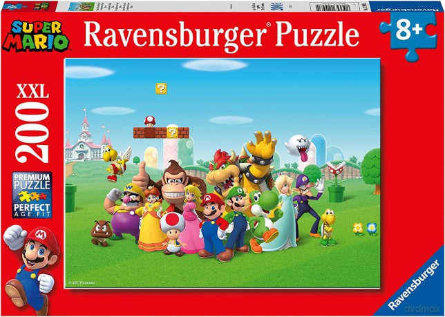 RAVENSBURGER XXL 200 el. Super Mario [PUZZLE]