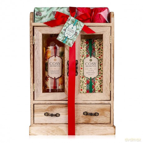 Accentra Bath care gift set with Cozy Moments cabinet