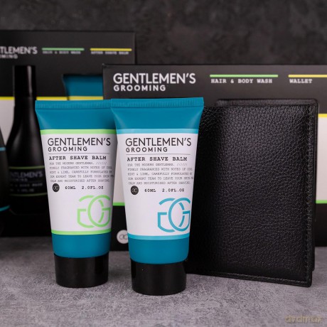 Accentra Bath care gift set with Gentlemen`s Grooming wallet